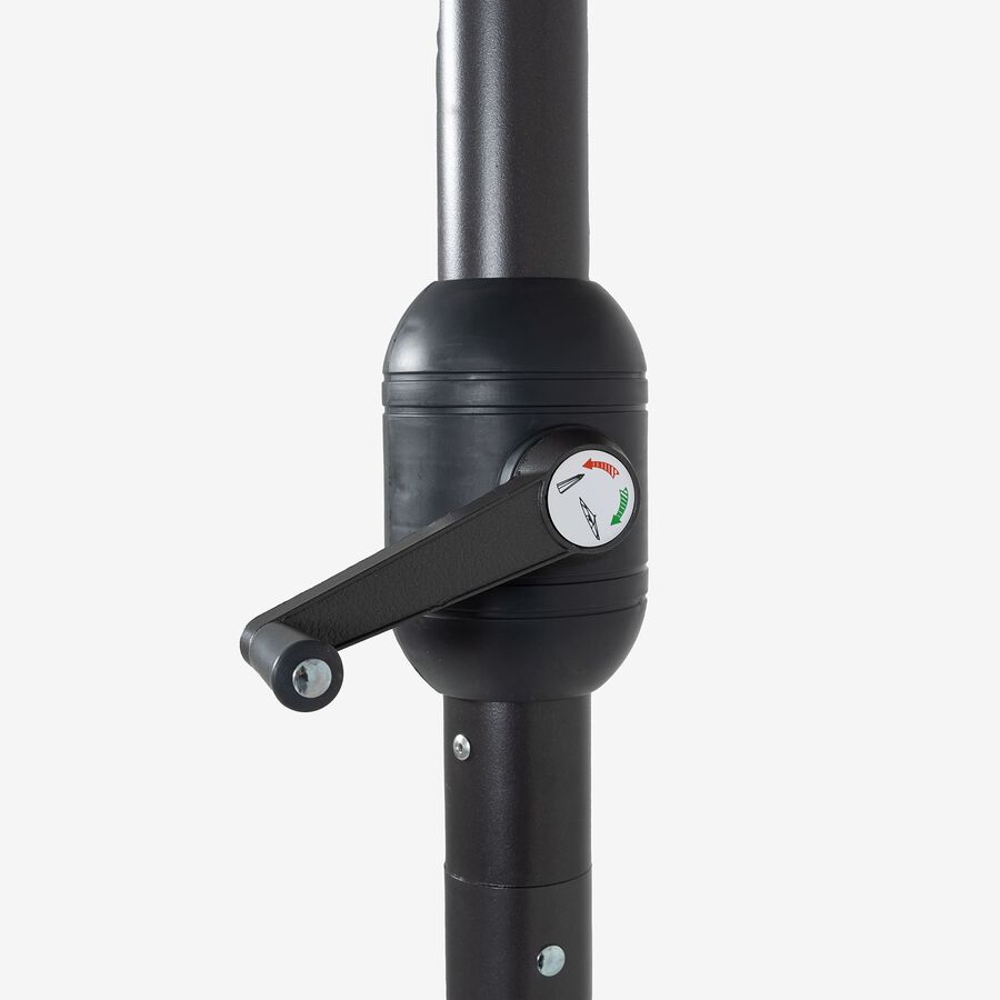 Parasol lateral de aluminio Arucas Ø3m