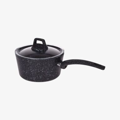 Cazo de aluminio negro Katsa apto para inducción Ø18cm - 2,2L