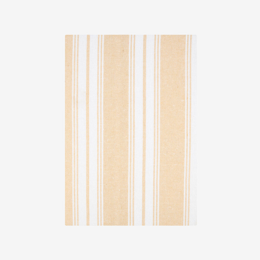 Mantel de algod&oacute;n beige Be&ntilde;at 140x140cm