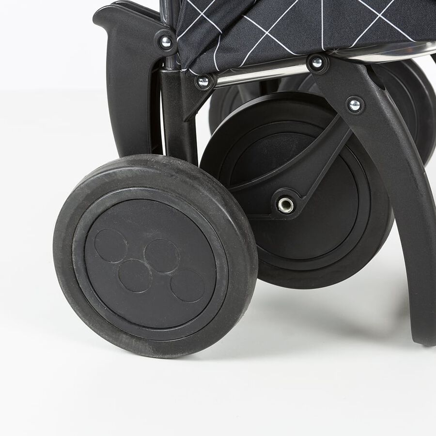 Carro de la compra diseño geométrico