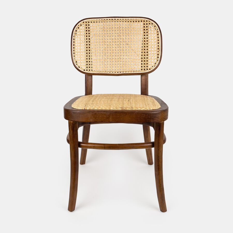 Silla de comedor de madera de olmo Cibran 45x41x83cm Clau&Chloe