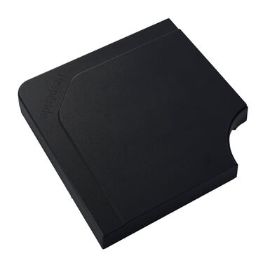 Pie de parasol lateral de hormig&oacute;n negro 15kg