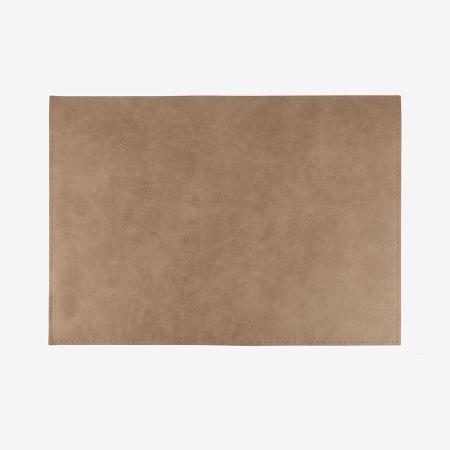 Mantel individual con efecto piel 30x43cm en varios colores