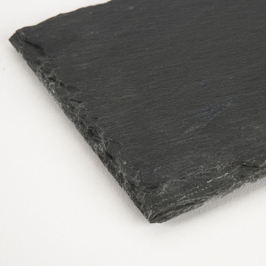 Plato para aperitivos de pizarra Gastro 22x14cm