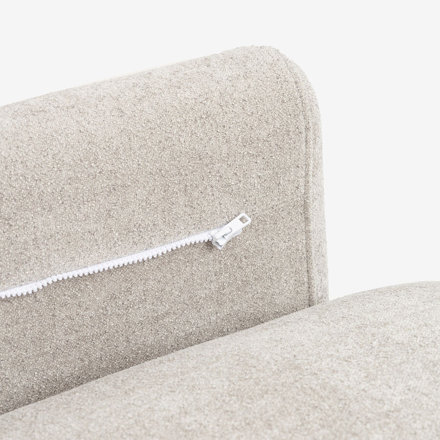 Butaca gris Succor 83x94x75cm Clau&Chloe