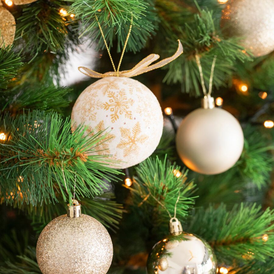 Árbol de Navidad Dorado