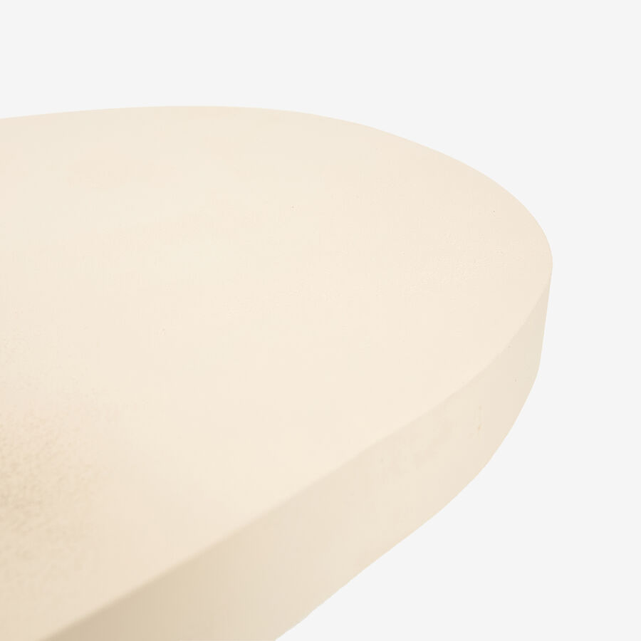 Mesa de centro de microcemento y madera de acacia Balin 105x60x30cm Clau&Chloe