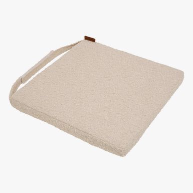 Cojin para silla de jard&iacute;n con velcro beige Soreya 40x40cm