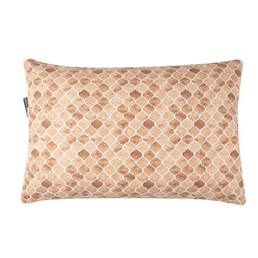 Funda de coj&iacute;n de algod&oacute;n stru marr&oacute;n en varias medidas