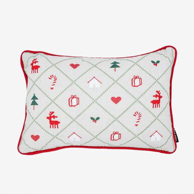 Funda de coj&iacute;n Navidad 30x45cm