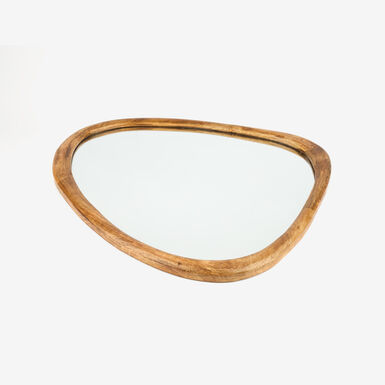 Espejo de pared de madera Abel 60cm