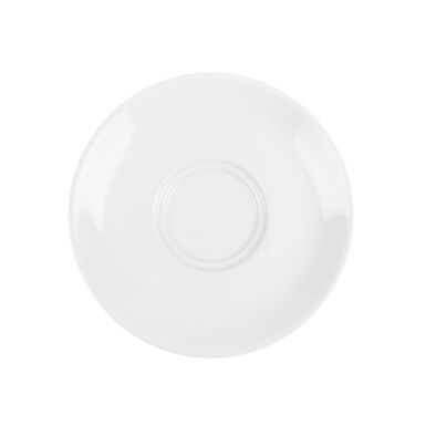 Plato para taza de t&eacute; blanco de porcelana Cantina &Oslash;15cm