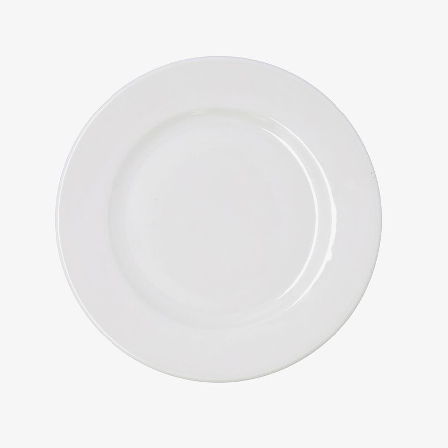 Plato blanco de porcelana Esencia &Oslash;27cm
