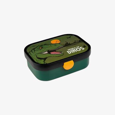 Táper de plástico infantil Dino 18x13x6cm - 0,75L