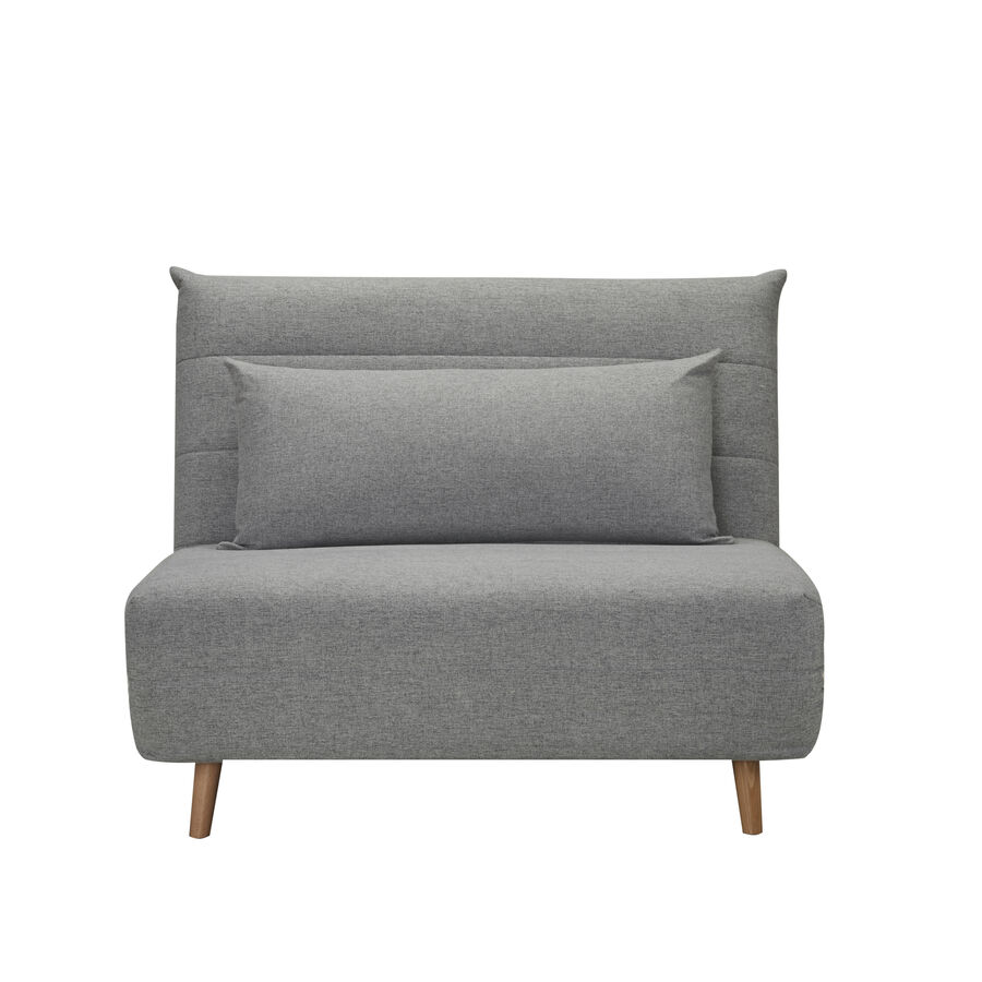 Sof&aacute; cama individual Gris 107x91x84cm