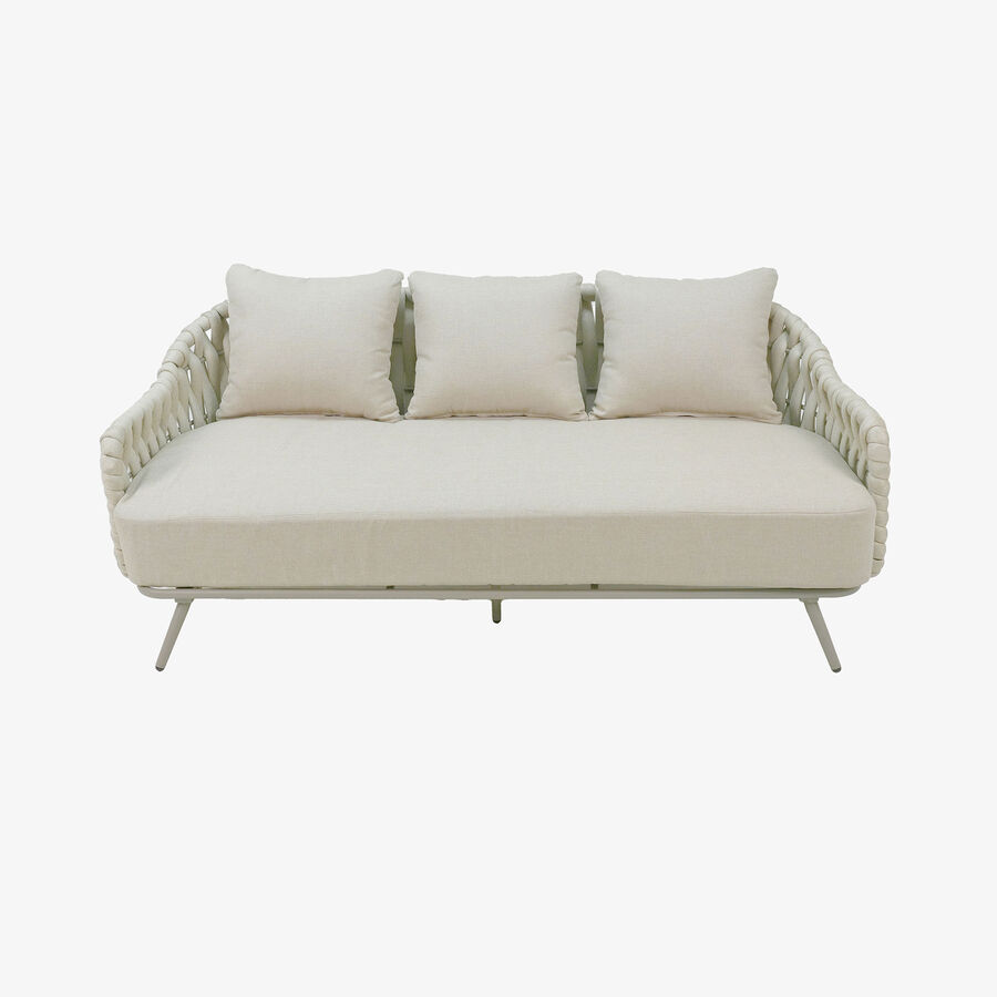 Set de jard&iacute;n de 4 piezas beige Portofino