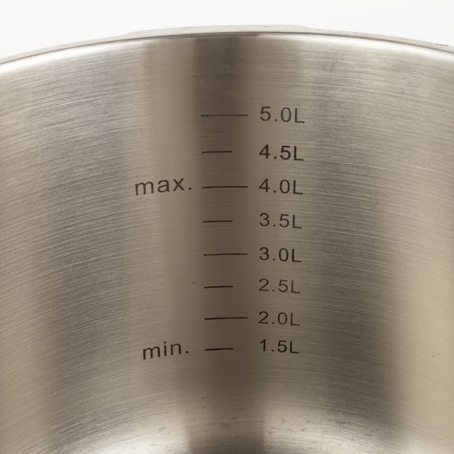 Olla a presi&oacute;n de acero inoxidable Creta, 6L