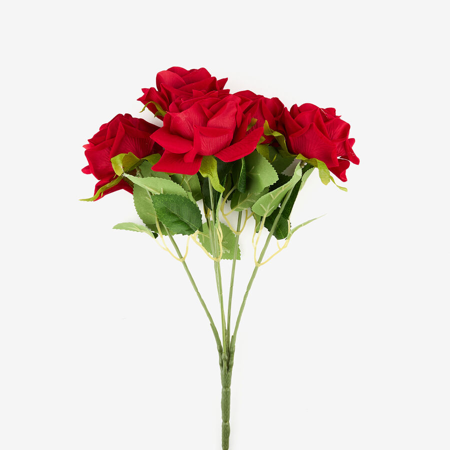 Ramo artificial de rosas rojas