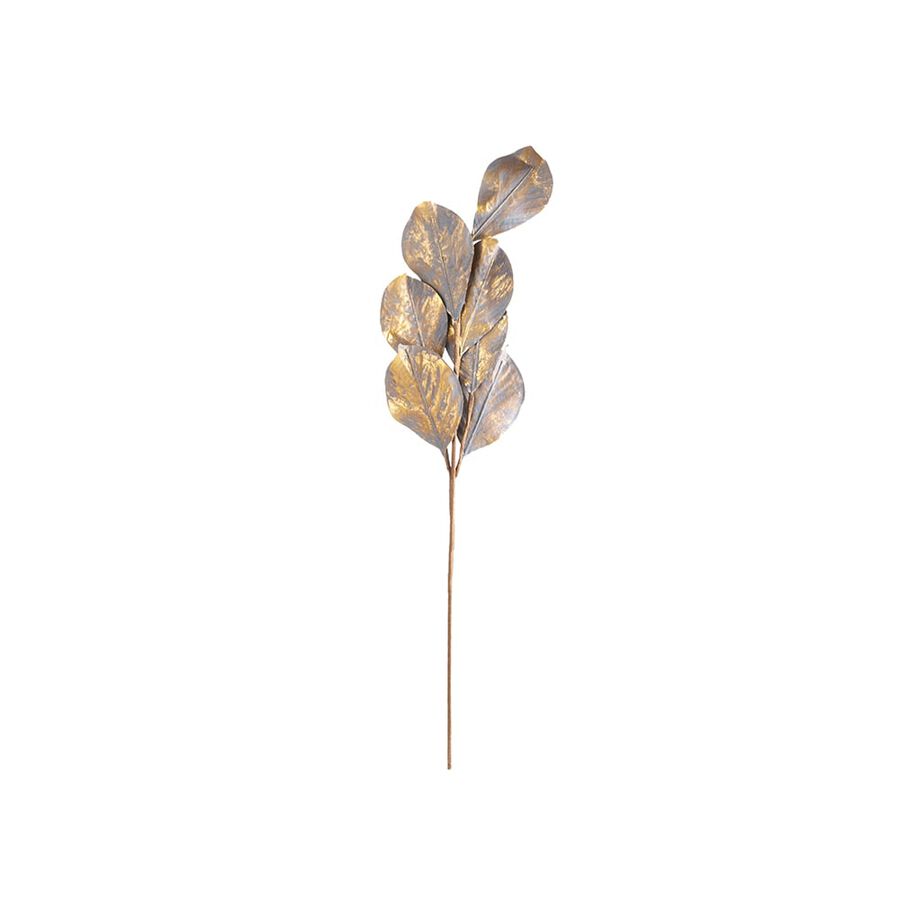 Rama artificial de magnolia dorada 74cm