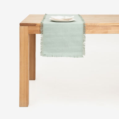 Camino de mesa de algod&oacute;n Maya 38x140cm