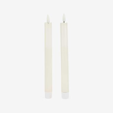Set de 2 velas con luz Led de 23cm