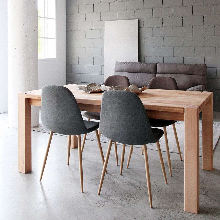 Silla de comedor gris oscuro Concept 45x55x86cm