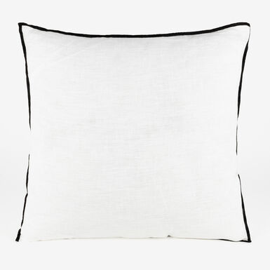 Coj&iacute;n de algod&oacute;n blanco Elijah 40x40cm