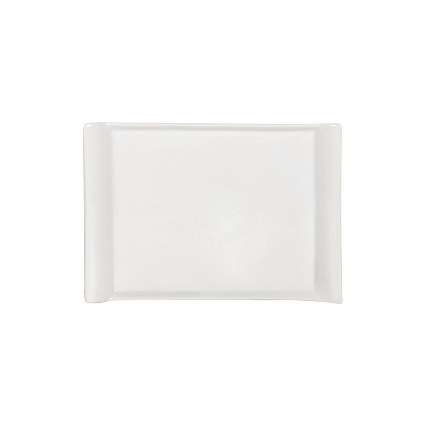 Fuente rectangular de porcelana Gastro Fresh 26cm