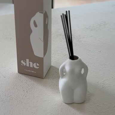 Ambientador en mikado She 120ml  Ø9x23cm Clau&Chloe