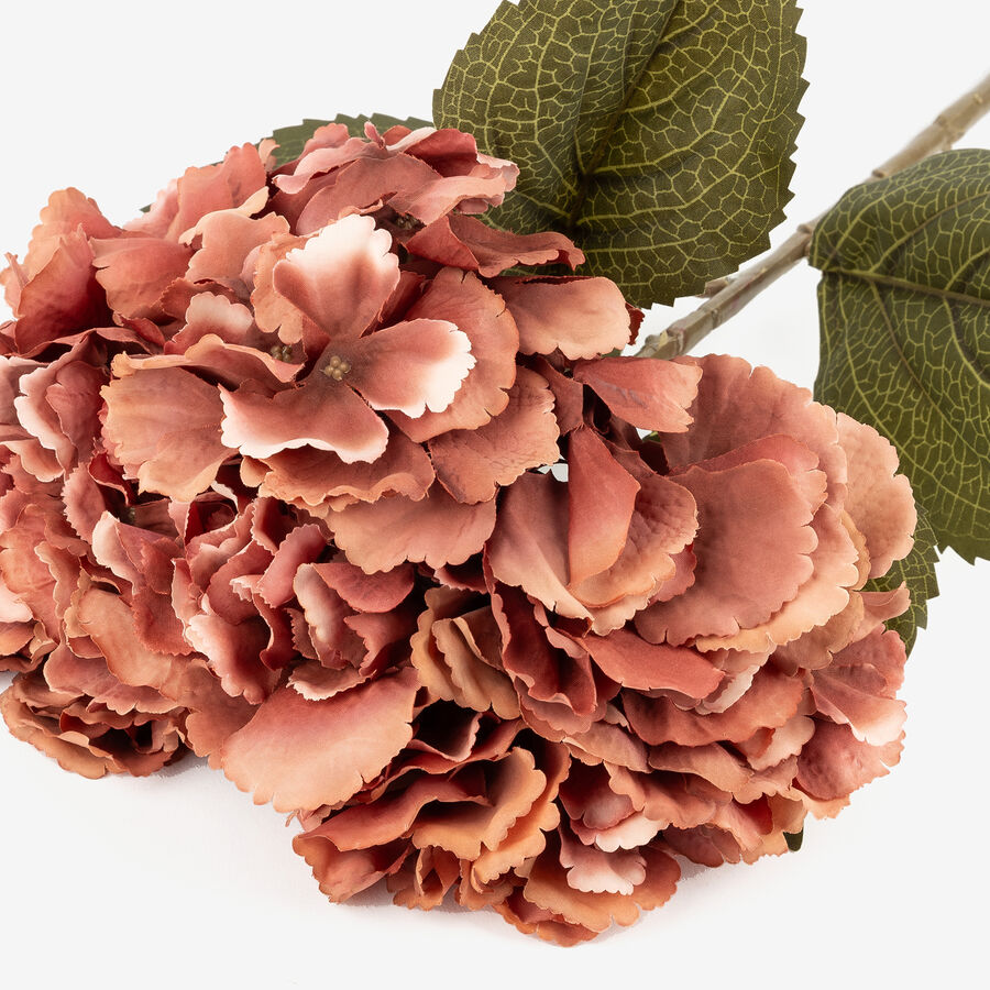 Flor artificial hortensia Ciruela 83cm
