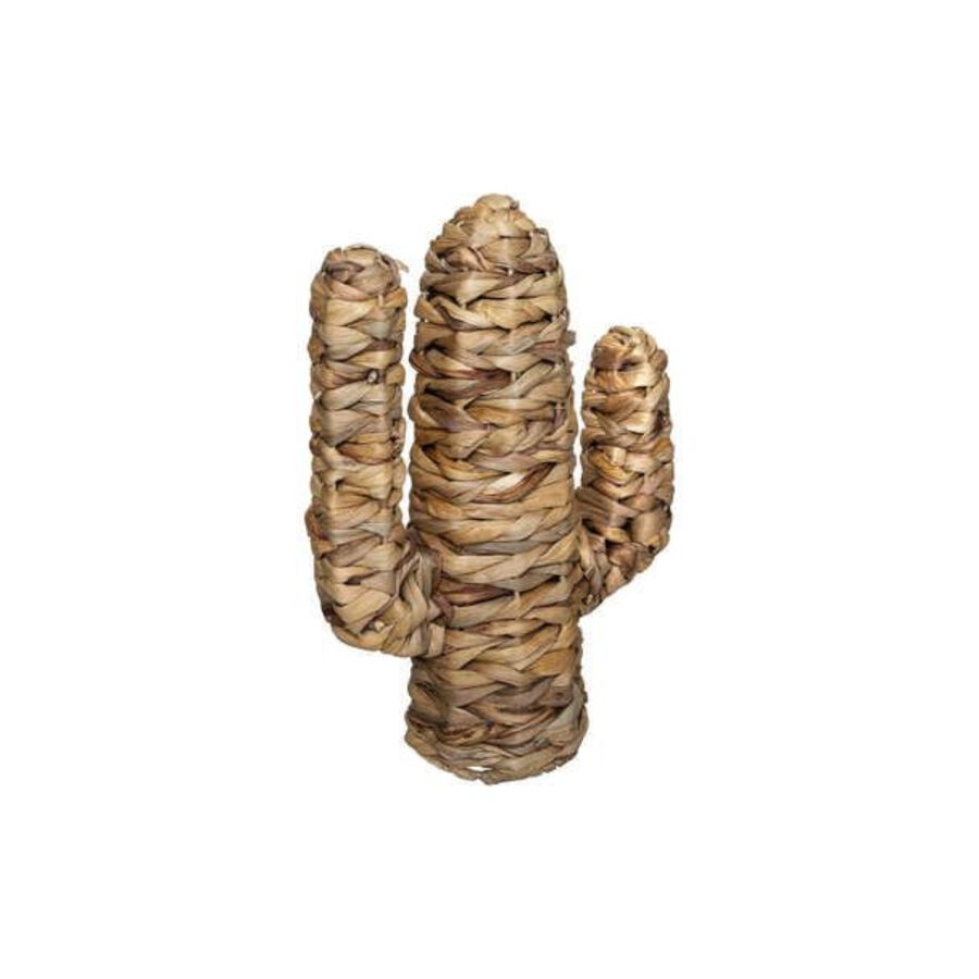 Cactus artificial de fibras naturales 35cm