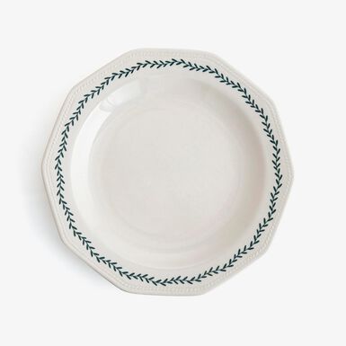 Plato llano blanco de porcelana Evergreen &Oslash;27cm