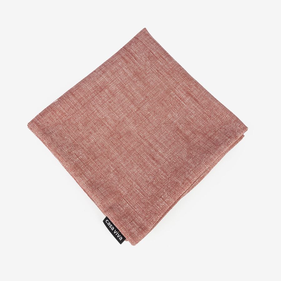 Funda de cojín burdeos Zak 45x45cm