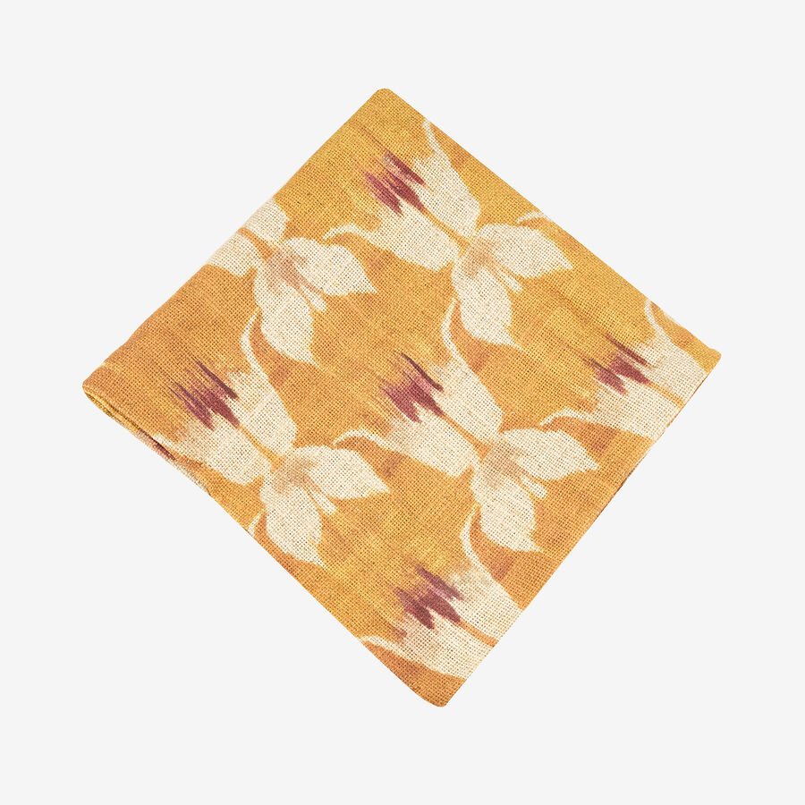 Funda de cojín algodón naranja Koray 45x45cm