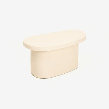 Mesa auxiliar de microcemento Balin 70x40x35cm Clau&Chloe