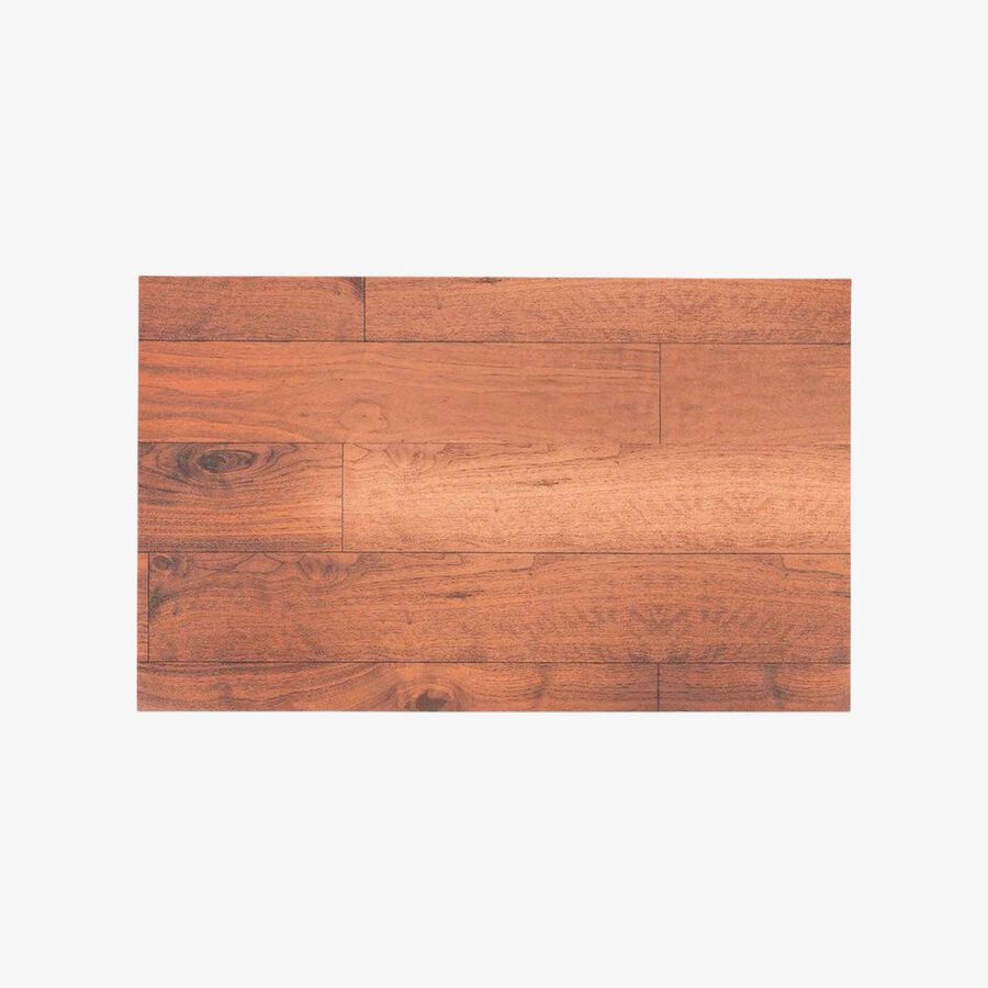 Alfombra de cocina vinilo efecto madera 75x45cm