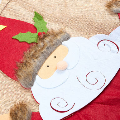 Alfombra para &aacute;rbol Papa Noel &Oslash;90cm