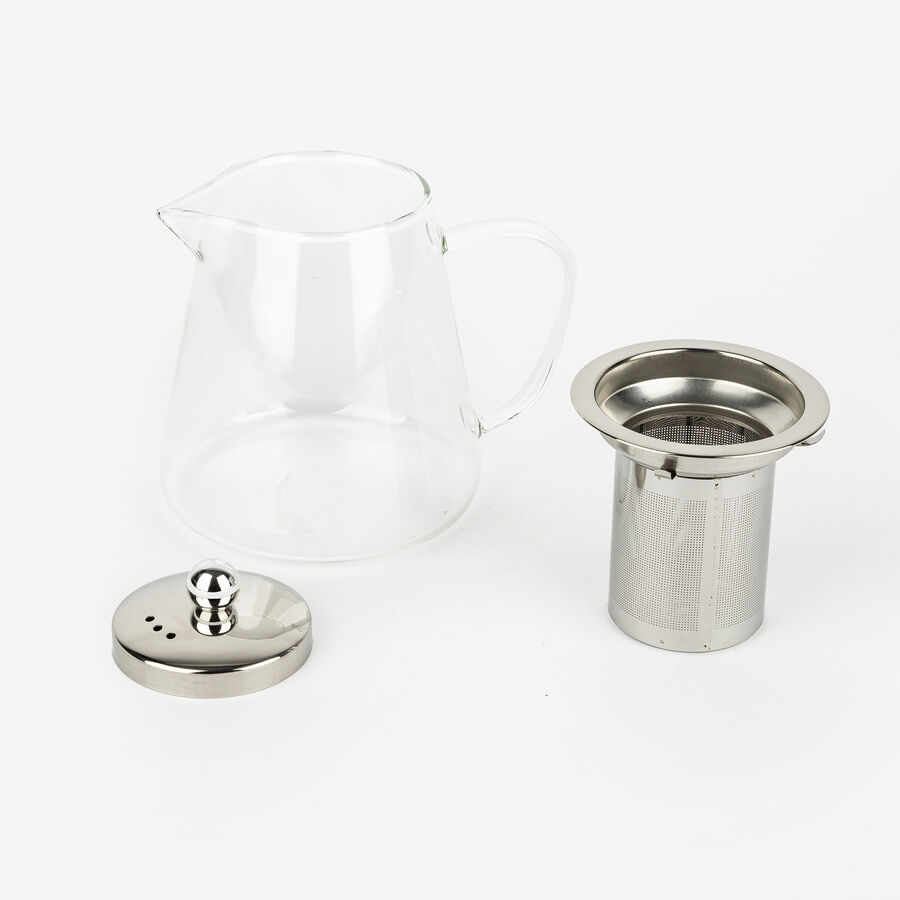 Tetera de cristal con filtro 800ml