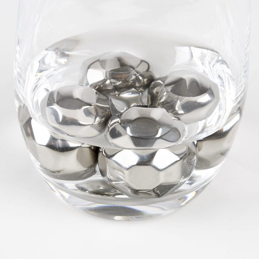 Conjunto de 4 bolas enfriadoras de acero inoxidable