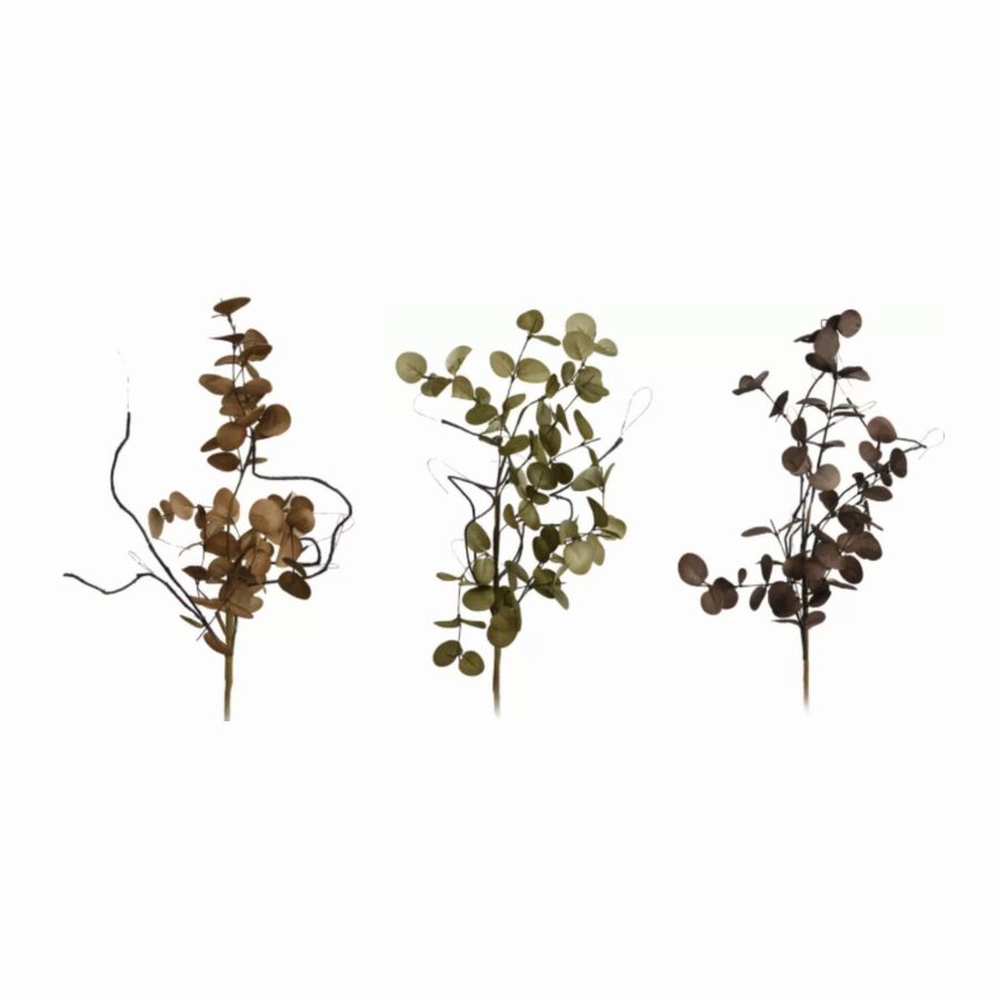 Rama artificial tonos verdes 65cm en varios colores