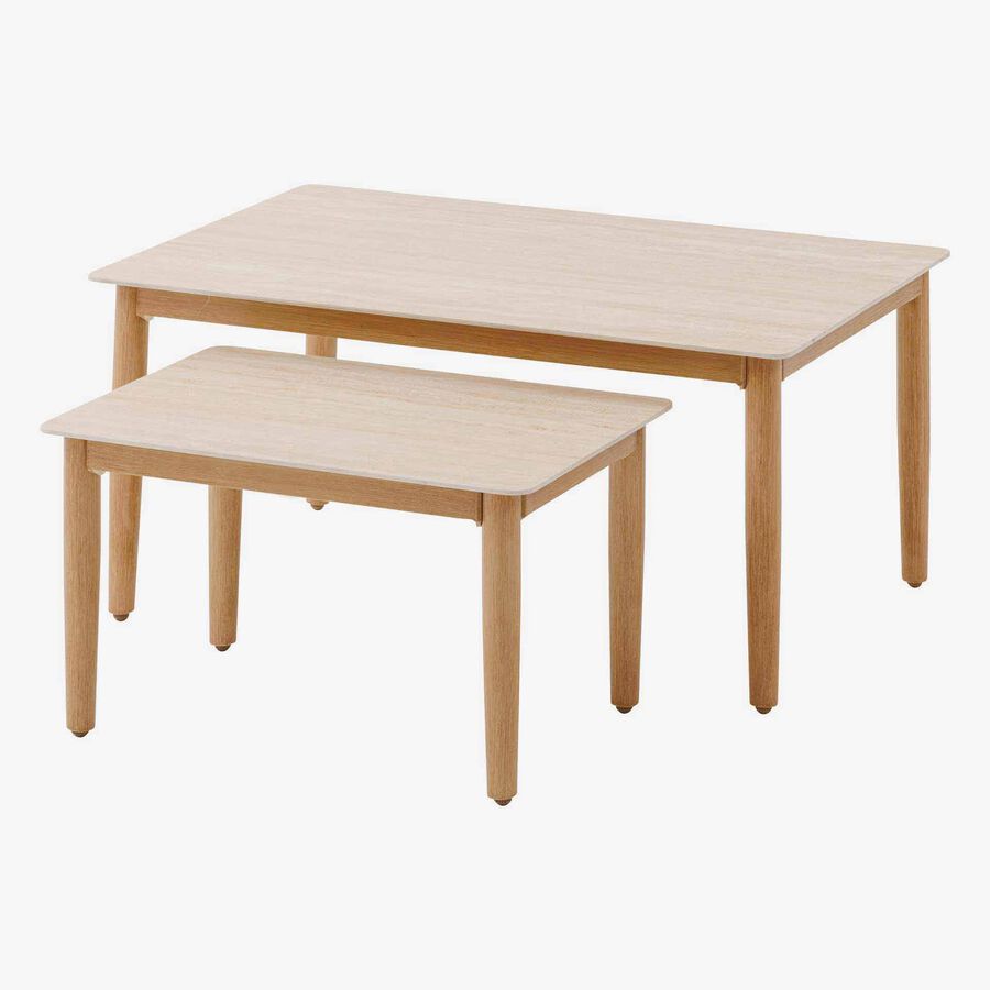 Conjunto de jard&iacute;n para 5 personas de acero topo Bano Nerik