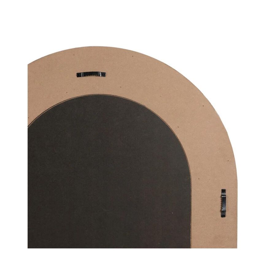 Espejo de pared ovalado de madera DM 65x2,2x160cm