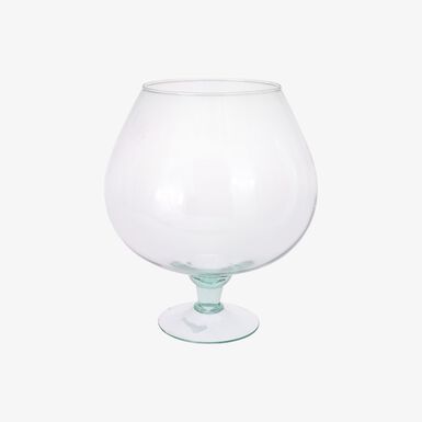 Jarrón de cristal Copa Ø16x30cm