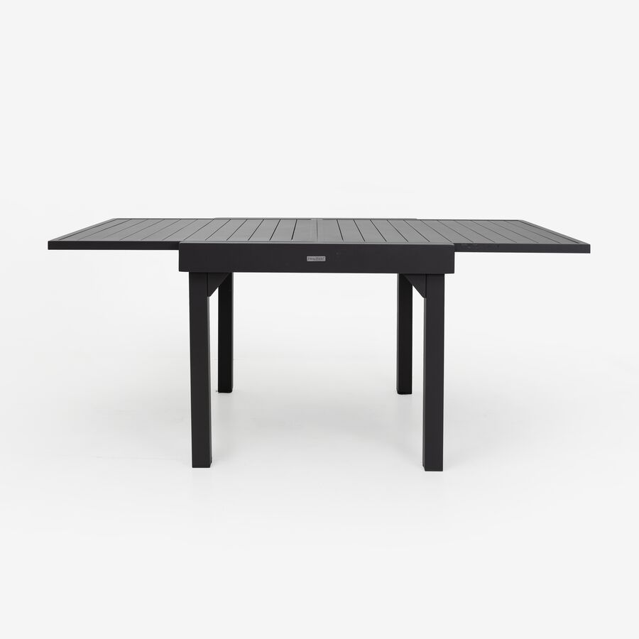Mesa de jard&iacute;n extensible de aluminio Flamin 90/180x90x75cm