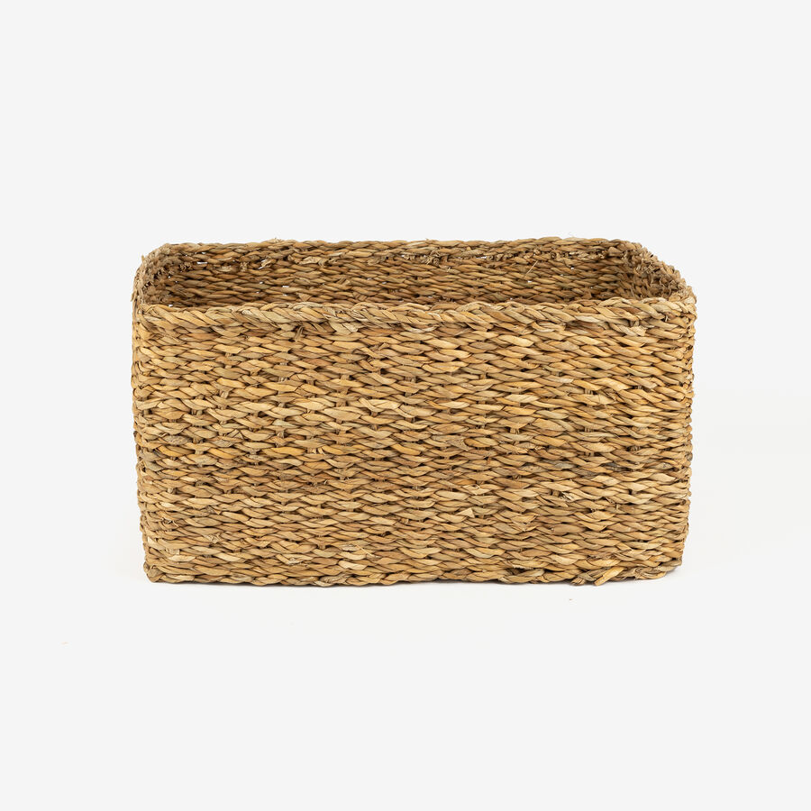 Cesta rectangular Typha Sahid 34x26x18cm