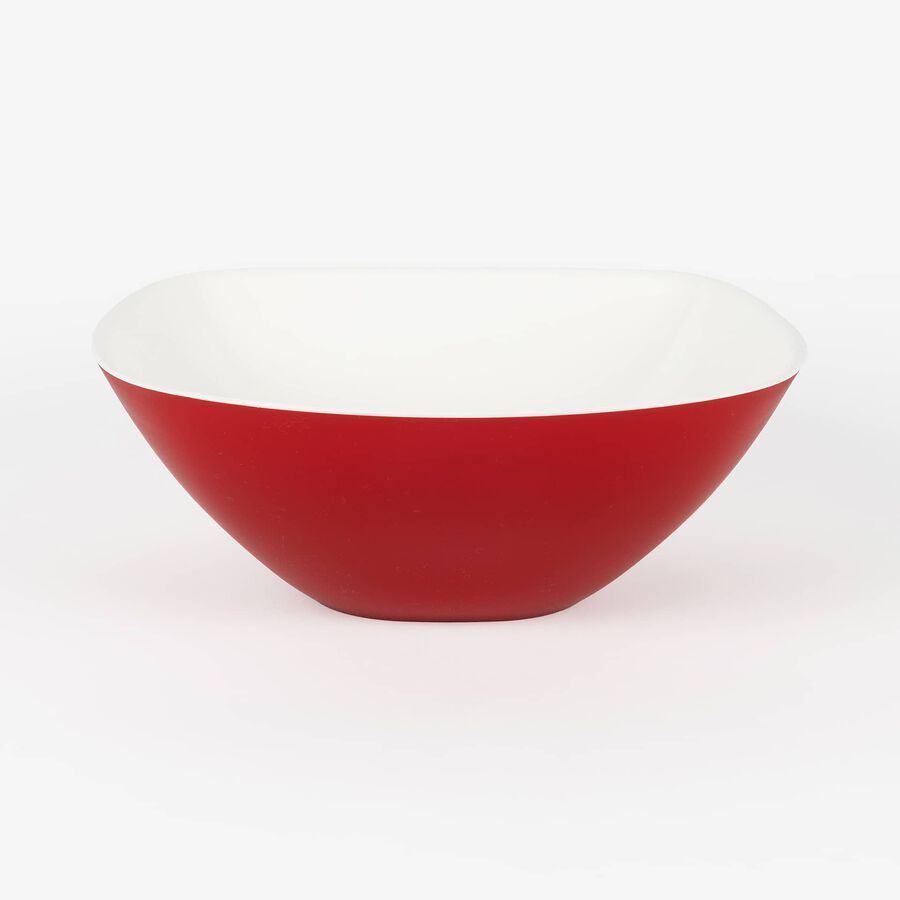 Bol ensaladera de polipropileno rojo y blanco &Oslash;25cm - Guzzini