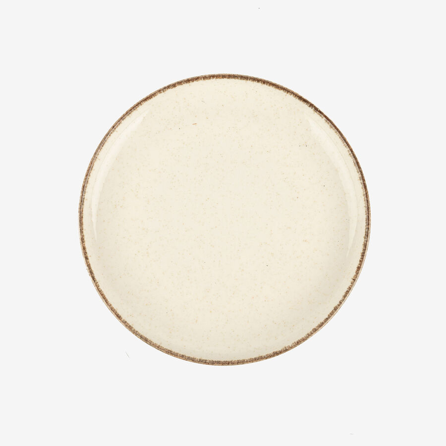 Vajilla de porcelana marfil Olite