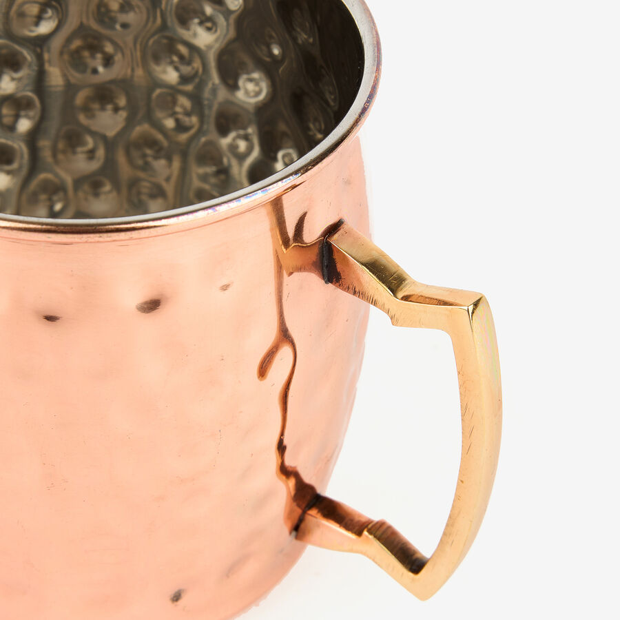Vaso de cocktail de acero inoxidable cobre 55cl