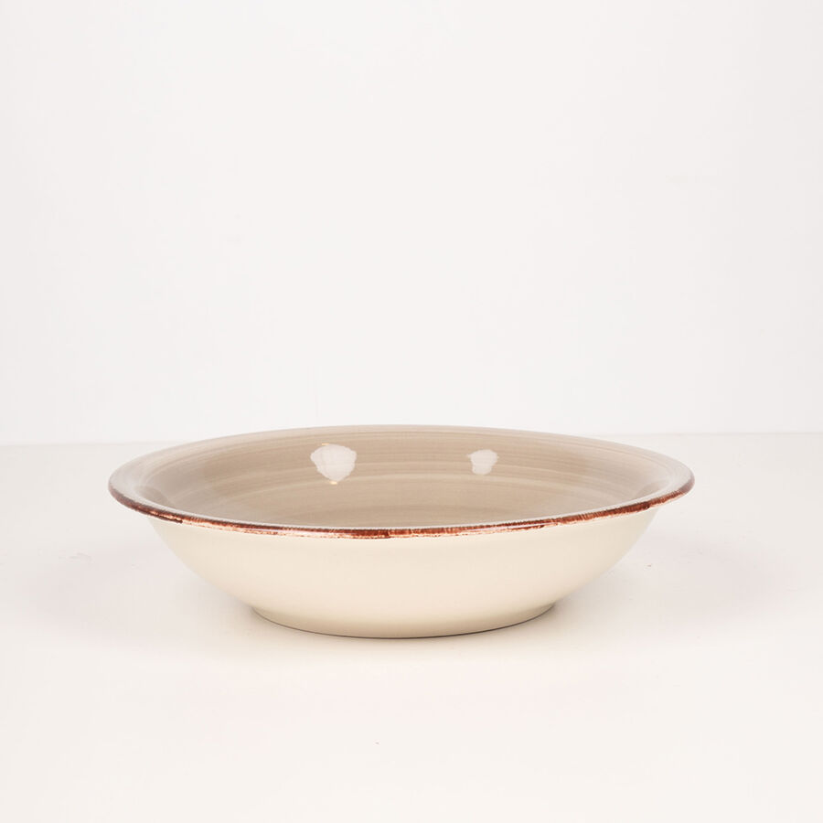 Vajilla de 18 piezas de gres gris Vita