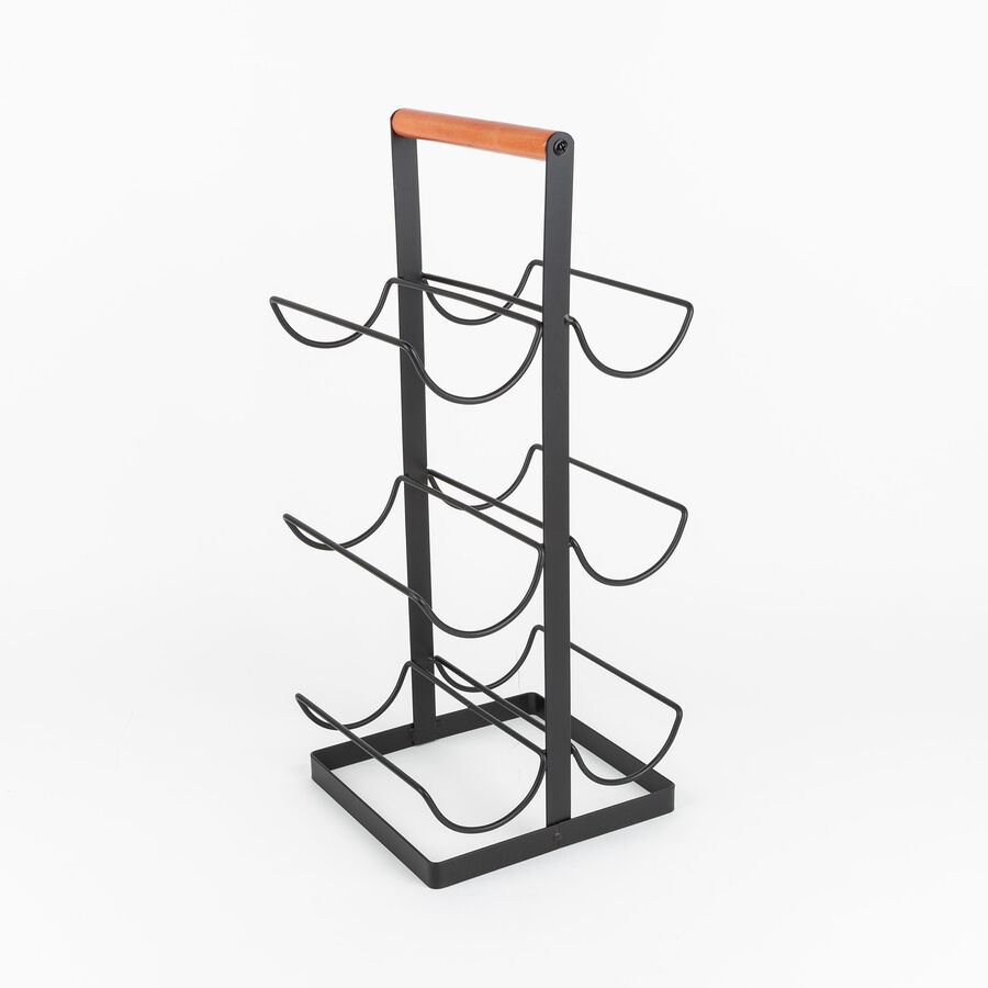 Botellero de acero Preto 20x19x48cm